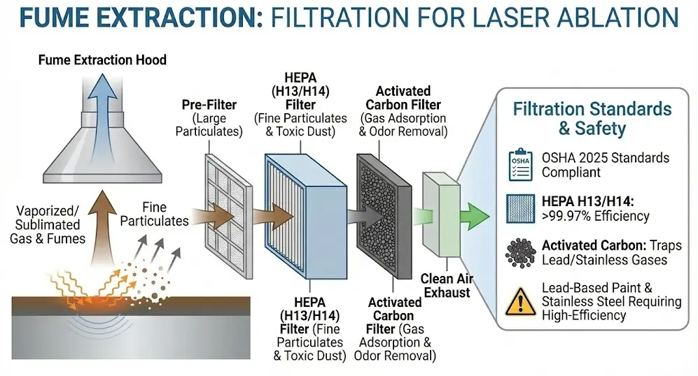 FILTRATION FOR LASER ABLATION