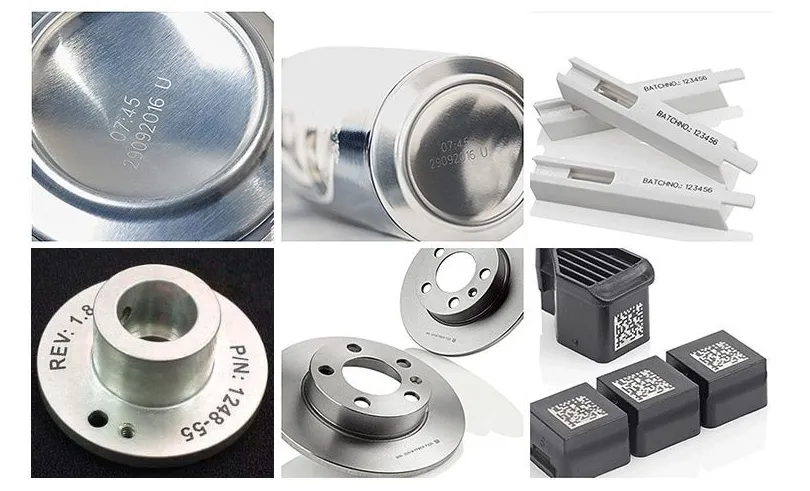 Laser marking machine marking effect