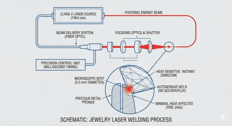 JEWELRY LASER WELDING PROCESS