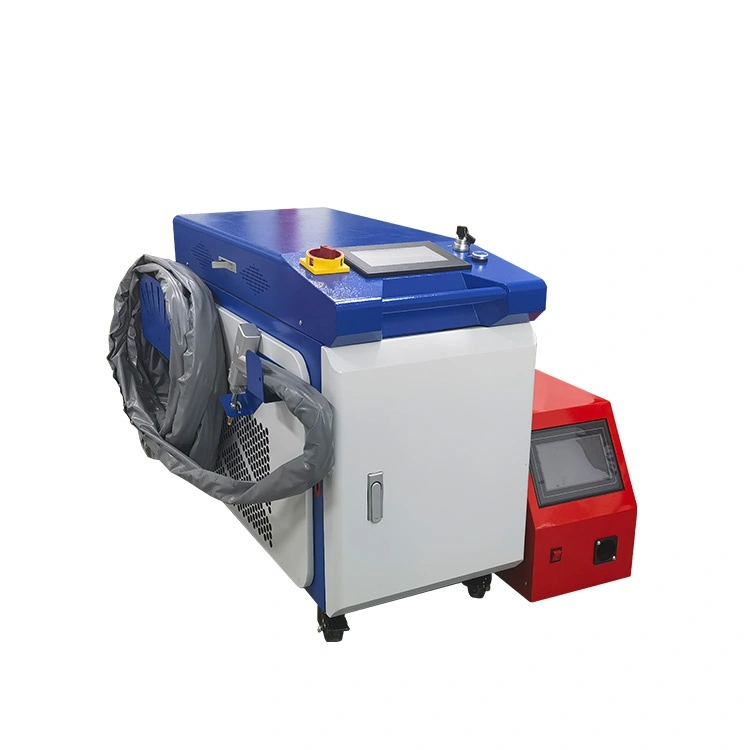 white bule handheld laser welding machine