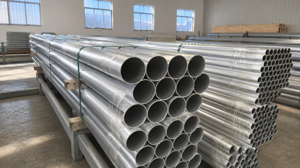 Aluminum tube diameter and wall thickness for laser tube cutting