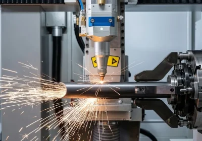Fiber laser tube cutting machine for aluminum tube cutting